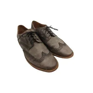 Frye Shoes Frye Mens Paul Wingtip Oxford Shoe In Stone Brown